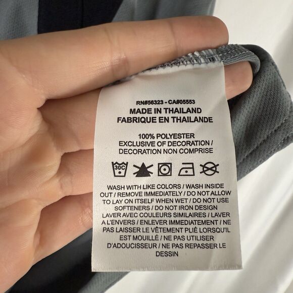 New Nike Fly Tank Top Women's XL Grey Lady Legend Sleeveless Breathable - Picture 7 of 10